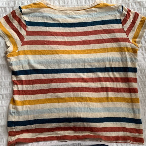 Madewell Lo-Fi Shrunken Striped Tee - Picture 3 of 4